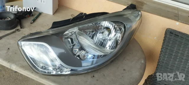 Оригинален ляв фар Hyundai i10 2011-2013, снимка 3 - Части - 48346551