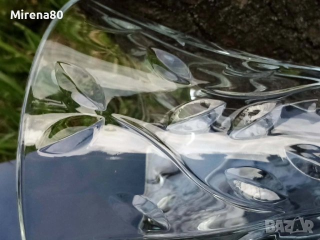 Кристална ваза 30 см - нова !, снимка 9 - Вази - 54239859