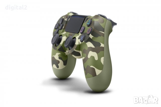 DUALSHOCK®4 wireless controller v2 - Green Camo / Джойстик Sony / PS4, снимка 4 - Аксесоари - 34354108