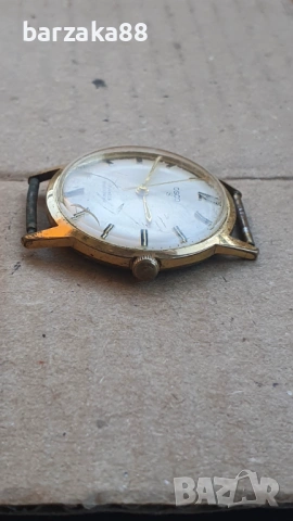 Мъжки позлатен часовник Osco 17 jewels, снимка 4 - Мъжки - 53889307
