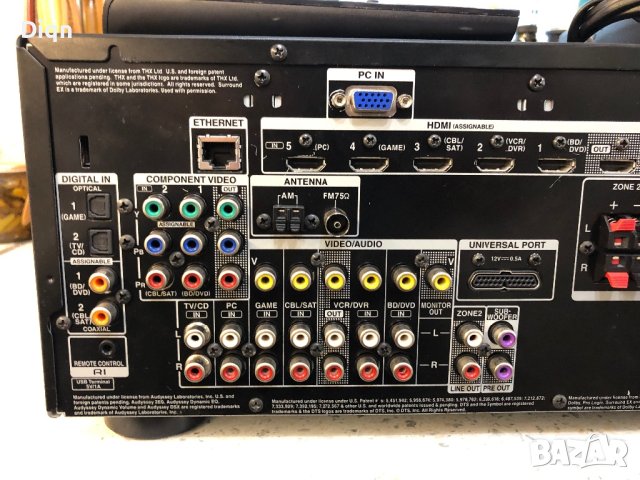 Onkyo TX-NR609, снимка 10 - Ресийвъри, усилватели, смесителни пултове - 42094349