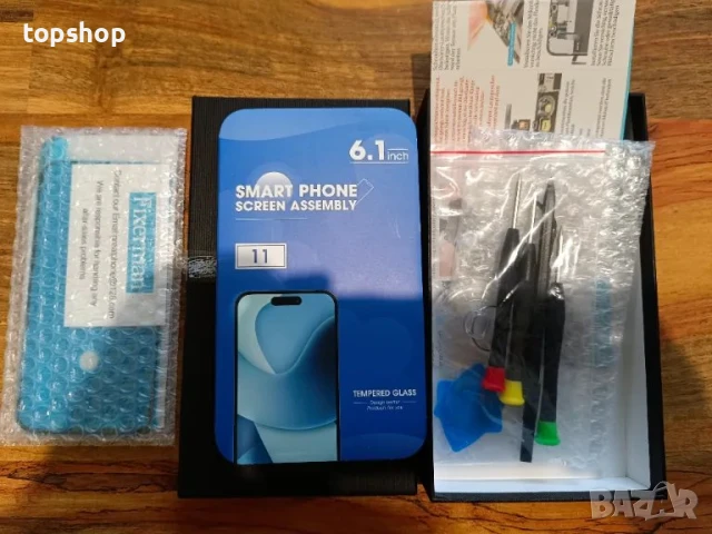 НОВ LCD Дисплей с тъчскрийн за iPhone 11 OLED комплект с инструменти и протектор