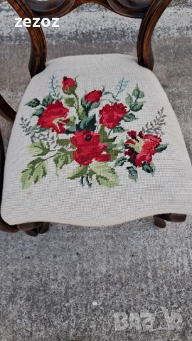 Ретро столове 2бр.№066, снимка 5 - Столове - 52801543