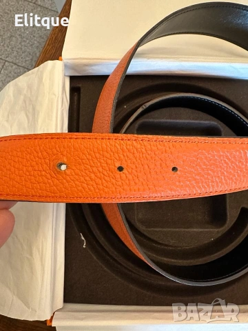 колани от естествена кожа в кутия hermes , снимка 3 - Колани - 53216885