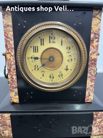 Каминен часовник №4719, снимка 3 - Антикварни и старинни предмети - 42793266