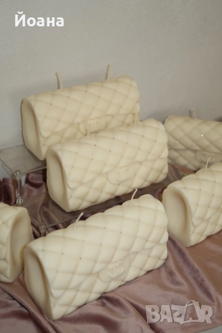 Соеви свещи,букети,подаръчета,шанел