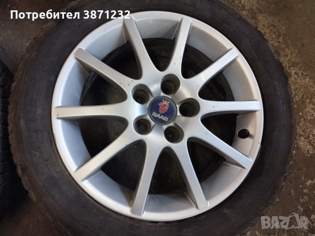 Алуминиеви джанти Saab 5x110, 16", снимка 5 - Гуми и джанти - 53354415