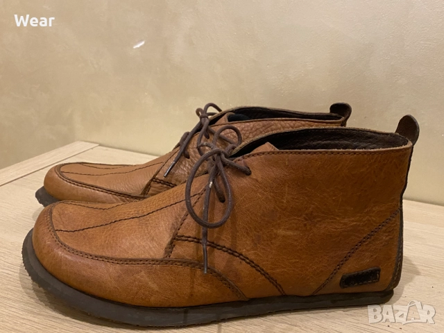 Мъжки боти Hush Puppies естествена кожа, снимка 2 - Мъжки боти - 52815449