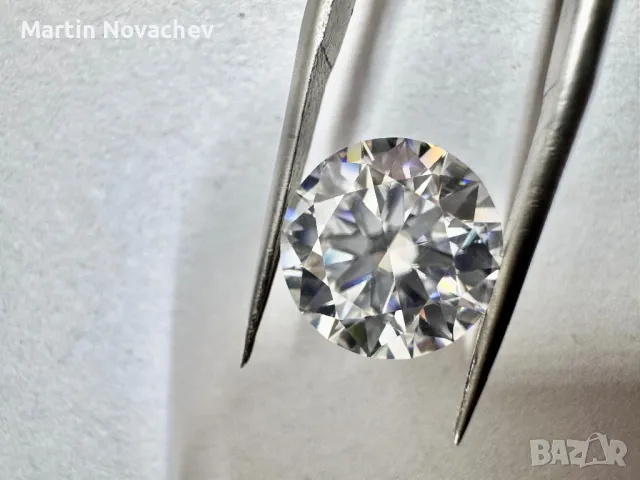 Мойсанит (диамант) 5 карата сертификат, снимка 11 - Други - 45293652