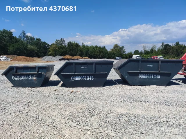 Контейнери за отпадъци под наем , снимка 5 - Кърти, чисти, извозва - 51054364