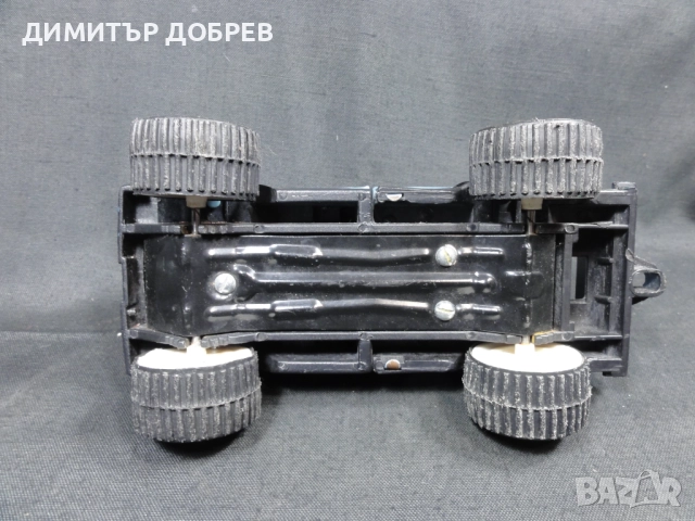СТАРА РЕТРО СОЦ НРБ МЕТАЛНА ИГРАЧКА ПИКАП САФАРИ МИР РАЗГРАД, снимка 6 - Колекции - 52864437