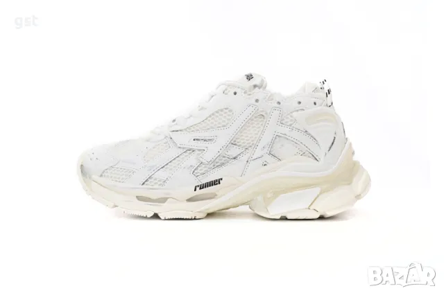 Редки Balenciaga Runner street White Shoes Маратонки Унисекс мъжки дамски , снимка 1