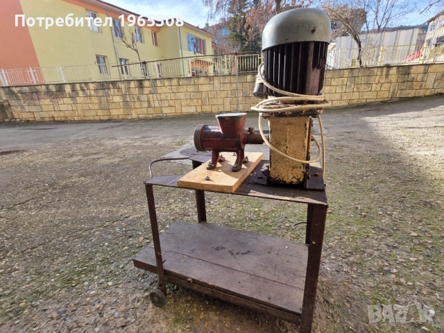 Месомелачка с редуктор , снимка 3 - Месомелачки - 53005593