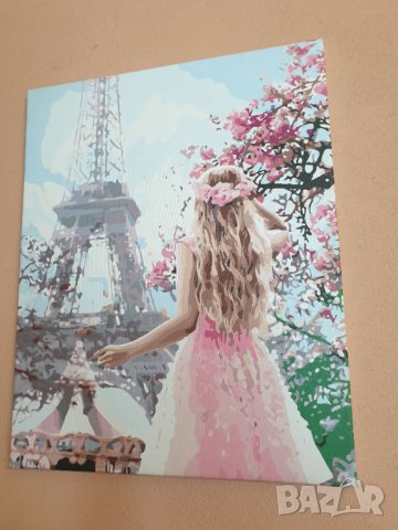 Нова картина Влюбена в Париж , снимка 3 - Картини - 32145058