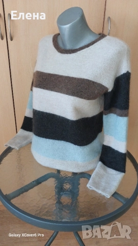 пуловер Marc O'Polo.размер М 35%MOHAIR 35% SCHURWOLLE., снимка 9 - Блузи с дълъг ръкав и пуловери - 52406223