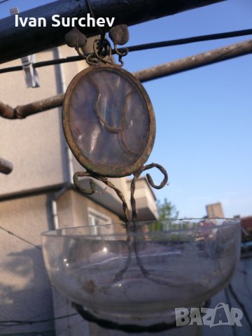 КЪНДИЛО БРОНЗОВО СЪС ИКОНА АВТЕНТИ4НО, снимка 8 - Други стоки за дома - 36588663