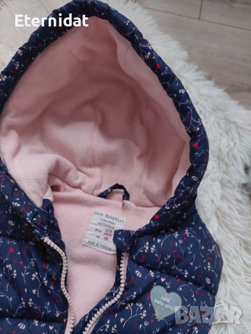 Детска грейка Zara за момиченце , снимка 4 - Детски якета и елеци - 38888419