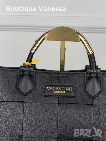 Дамска чанта в черно Valentino creations , снимка 4 - Чанти - 55730285