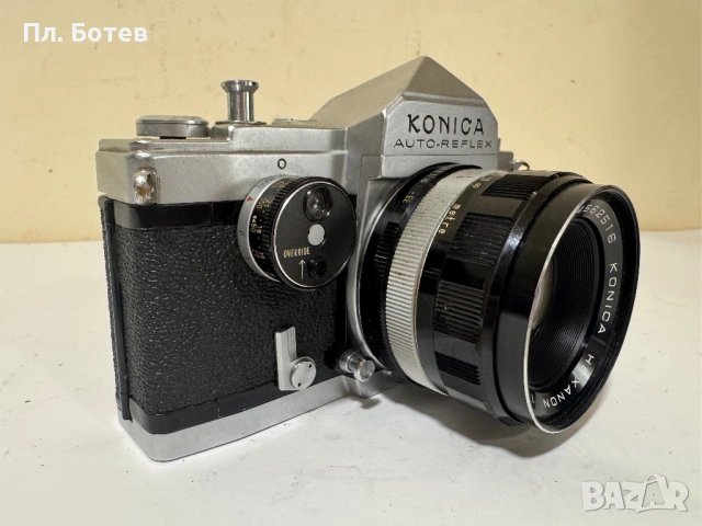 Фотоапарат Konika Autoreflex, снимка 3 - Фотоапарати - 53983100