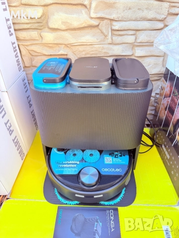 Cecotecа Conga 11090 Spin Revolution Home&Wash Laser - самопочистваща  се  , снимка 4 - Прахосмукачки - 52967984