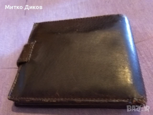 David Italy марков портфейл естествена кожа с много прегради 125х 100мм, снимка 4 - Портфейли, портмонета - 50514915