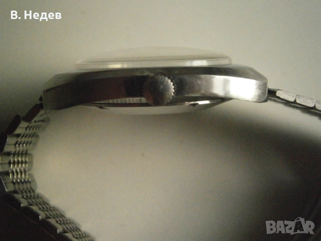 DUGENA, automatic, 36,5 mm, PUW 1561, 25 jewels, Pfortzheimer, Germany, снимка 4 - Мъжки - 51669545