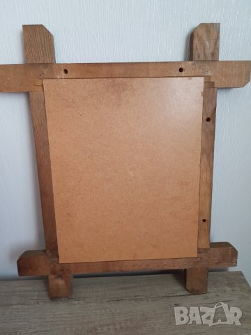 Антична немска релефна и гравирана оловно цинкова картина, снимка 6 - Картини - 33726510