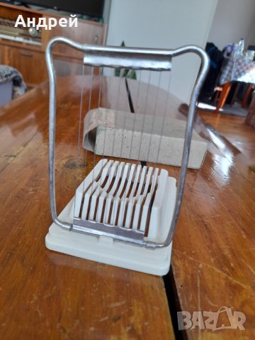 Стар уред за рязане на яйца,яйцерезачка #7, снимка 4 - Антикварни и старинни предмети - 32028403