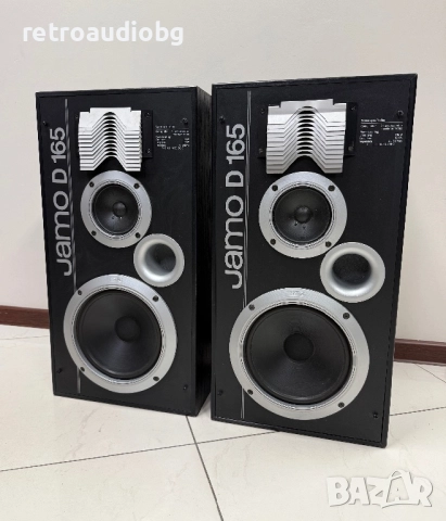 🔉Винтидж трилентови тонколони JAMO D 165 - 100-165W🔉, снимка 4 - Тонколони - 52081228