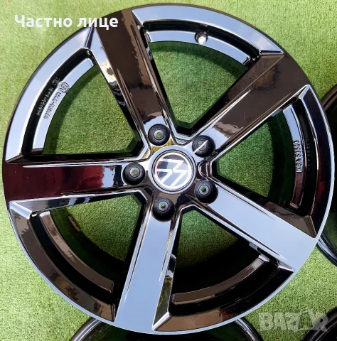Продавам 4бр 17-ки джанти за Фолксваген Голф 5,6,7,8, Туран, Кади, Пасат , снимка 3 - Гуми и джанти - 55942019