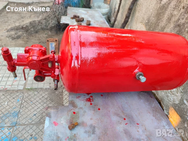 Бутилка със спирачен кран за РСД-4.