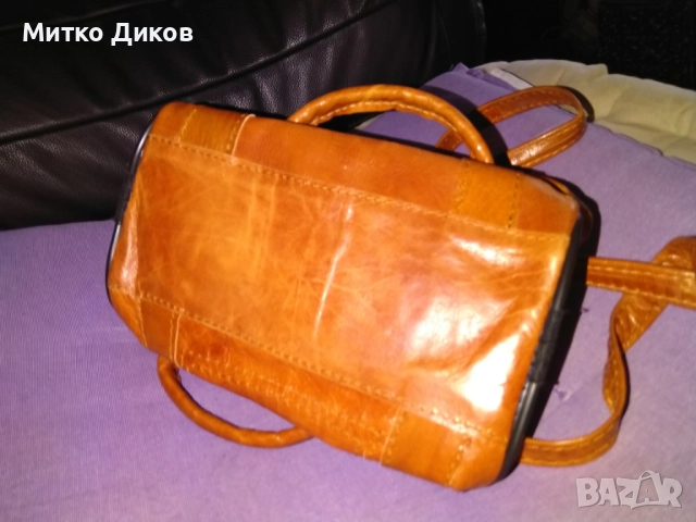 Чанта естествена кожа за момиче нова 19х 12х11см, снимка 4 - Други - 52788815