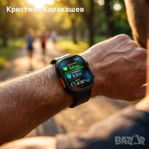 Смарт часовник Ultra 2.0 със 7 каишки, снимка 3 - Смарт часовници - 54266636