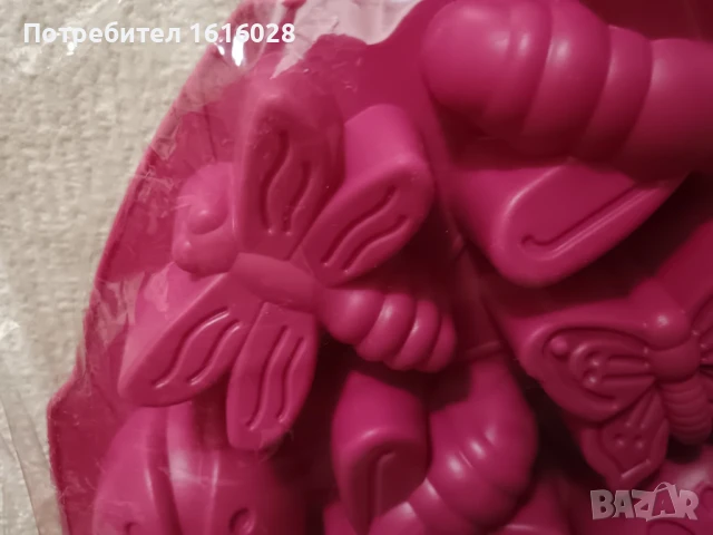 Силиконов молд с пеперуди,калинки., снимка 7 - Форми - 50717444
