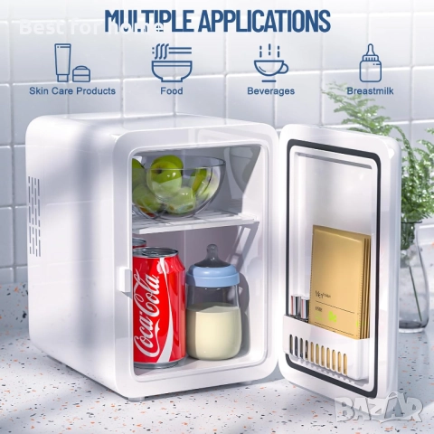 Мини хладилник 4L VIYSPNV, снимка 4 - Хладилници - 52693991