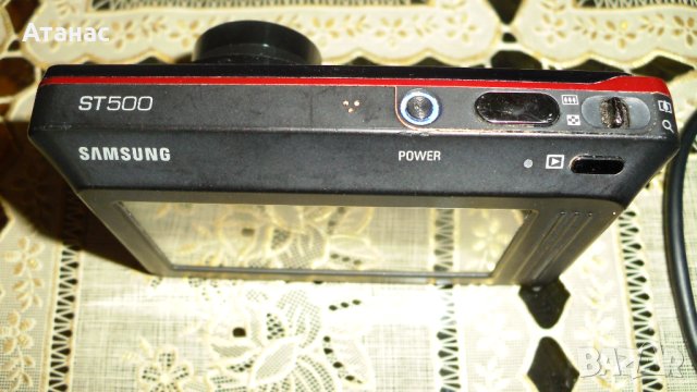 Фотоапарат SAMSUNG ST500 -12.2MP - Двоен  3"LCD Touch-screen дисплей, снимка 5 - Фотоапарати - 42591581