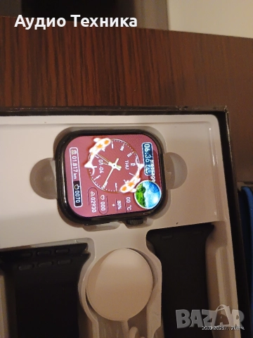 Чисто нов смарт часовник Laxasfit X90 Max с 3бр. различни верижки. , снимка 3 - Смарт часовници - 52864252