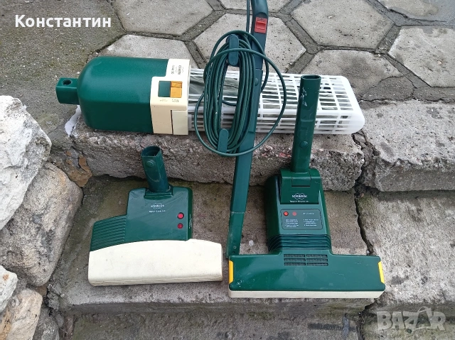 Немска прахосмукачка Vorwerk Kobold 121 + Електрическа тупалка ET 340