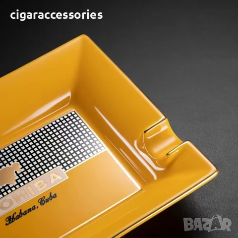 Керамичен пепелник Cohiba / Partagas, снимка 2 - Табакери - 50898715