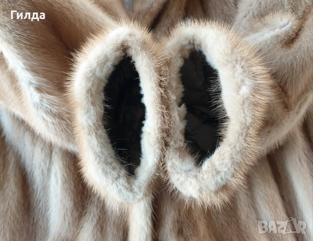 манто от норка / визон Италия М, снимка 6 - Палта, манта - 52427851