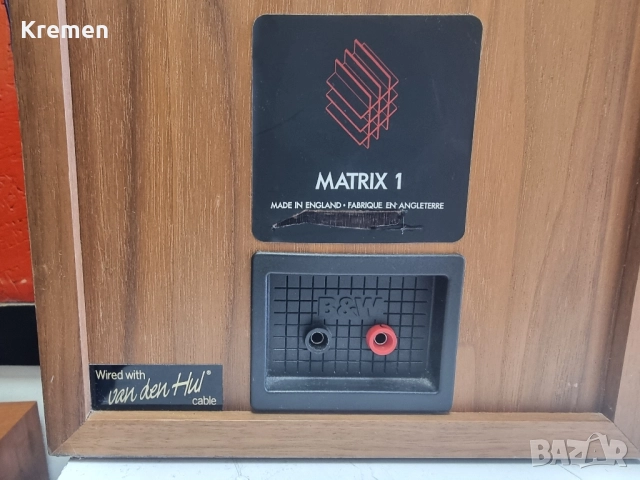 Тонколони B&W МATRIX 1, снимка 9 - Тонколони - 52179463