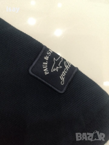 Мъжка тениска Паул Шарк в тъмно син цвят 2ХЛ последен размер , снимка 4 - Тениски - 53169125