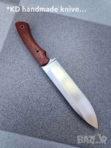 Кухненски нож ръчно изработен от стомана N690co, снимка 2 - Прибори за хранене, готвене и сервиране - 52590547