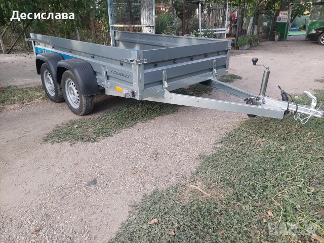 Двуосно ремарке 264х150, снимка 2 - Ремаркета - 56180775