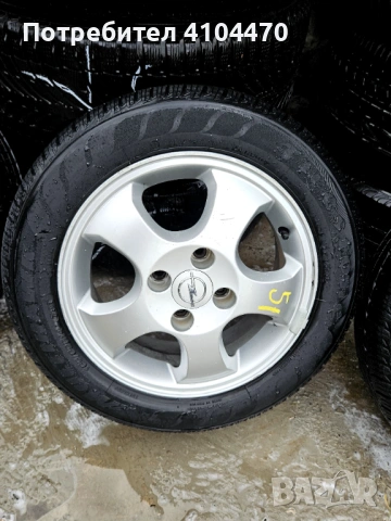 Джанти Опел Корса 14" 4х100, снимка 4 - Гуми и джанти - 54216802