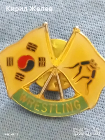 Рядка значка ЮЖНА КОРЕЯ БОРБА перфектно състояние за КОЛЕКЦИОНЕРИ 35381, снимка 4 - Колекции - 50807856
