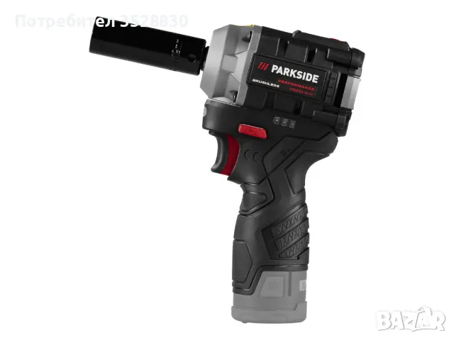 Акумулаторен ударен гайковерт Parkside Performance PPDSSA 12 A1, снимка 2 - Винтоверти - 47406570