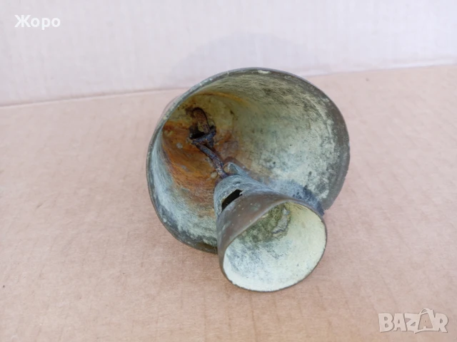 старинен бронзов възрожденски чан 19ти век, снимка 3 - Антикварни и старинни предмети - 50670910