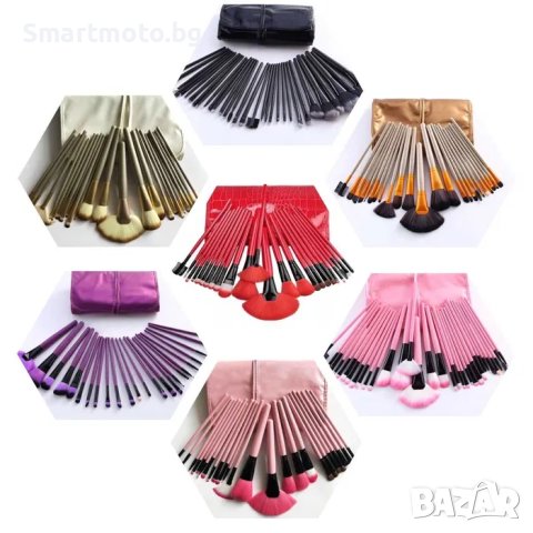 Професионални четки за грим в комплект 32 броя KaBuki, снимка 1