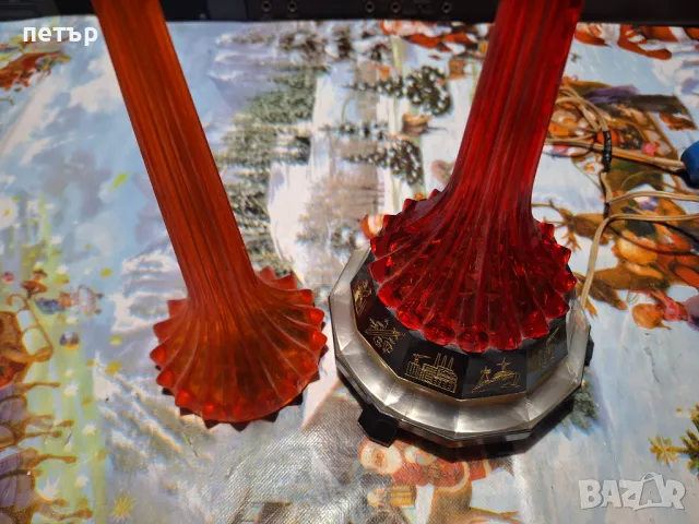 Стара руска лампа, снимка 10 - Антикварни и старинни предмети - 49089665